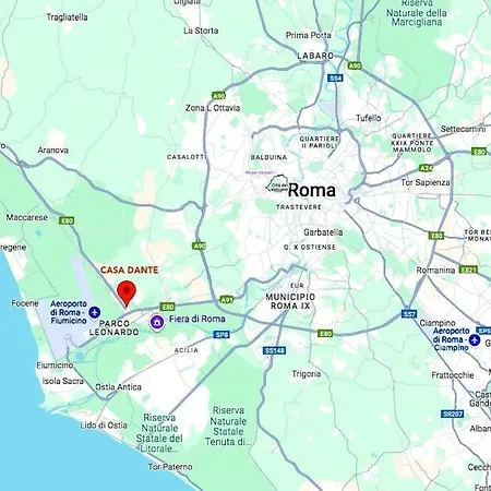 Casa Dantemini Casa Fiera Di Piana Del Solerm Fiumicino Appartement *